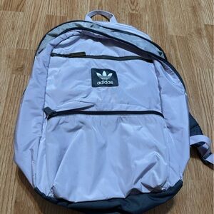 Adidas Originals National Plus 2 Light Purple and Black Backpack